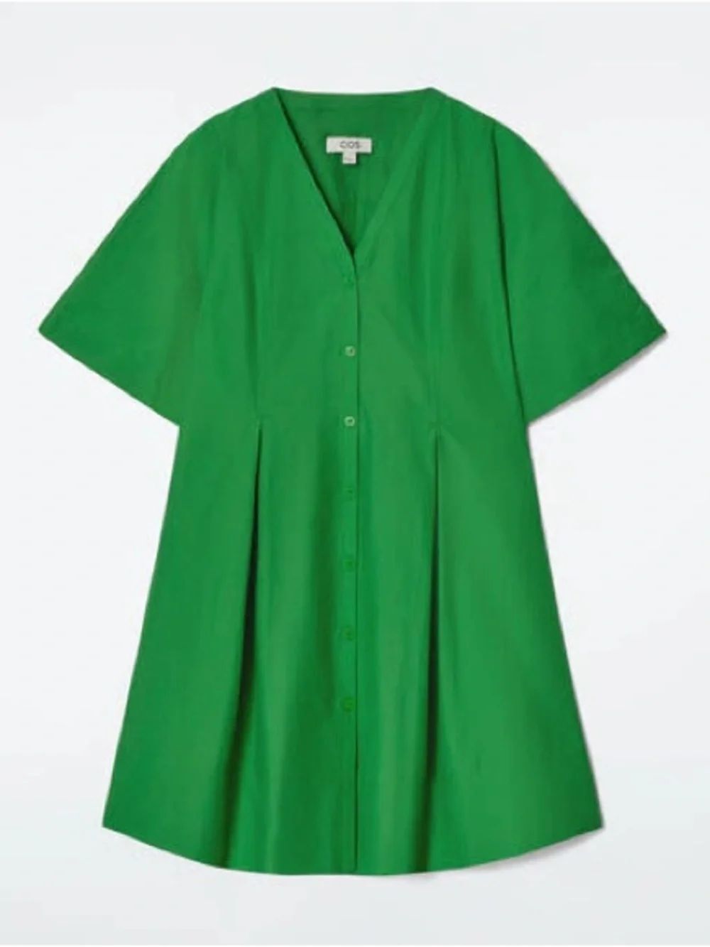 COS Pleated A-Line Mini Dress NWT